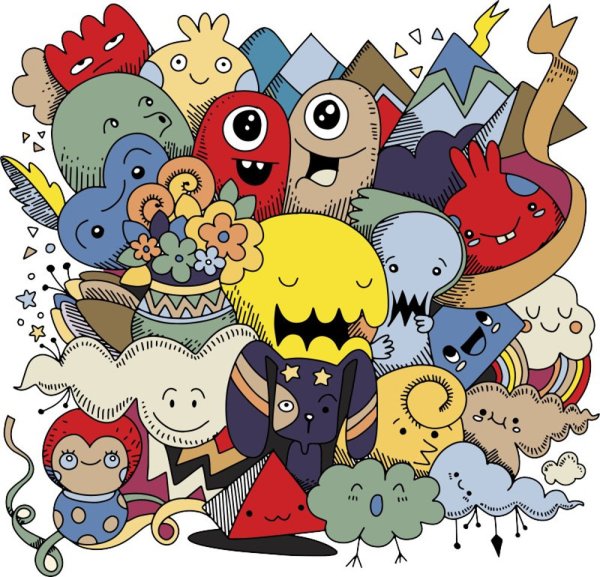 Зеленый монстрик