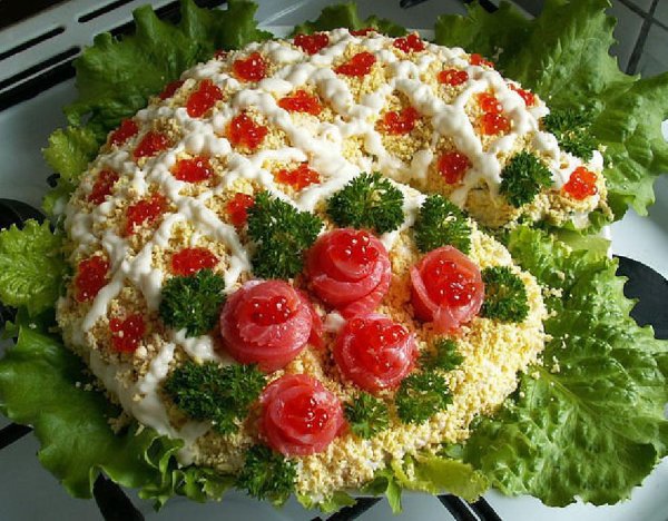 Красивые салаты