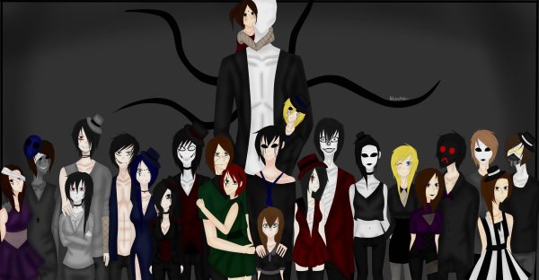 Крипипаста персонажи канон