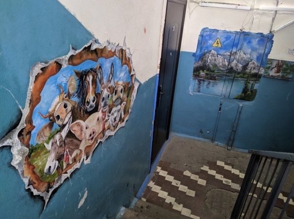 Лестница в подъезде