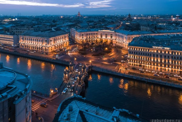 Санкт-Петербург площадь Ломоносова мост