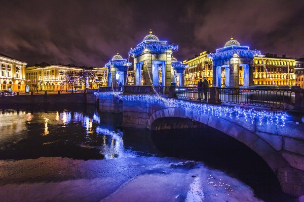 Мост Ломоносова в Санкт-Петербурге