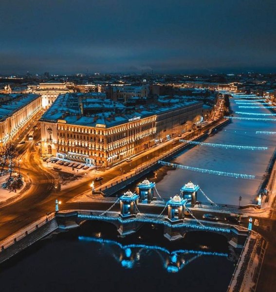 Дворцовый мост Питер