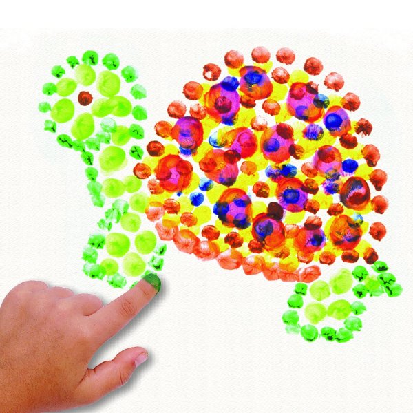 Рисование пальчиковыми красками