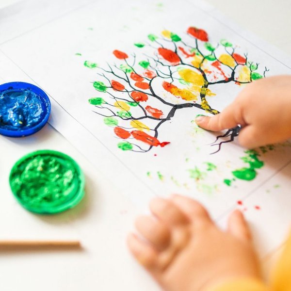 Рисование пальчиками