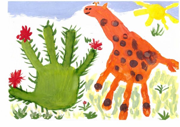 Рисование пальчиковыми красками