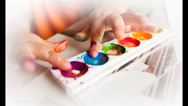 Рисование пальчиками