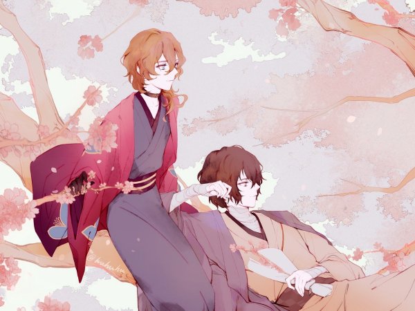 Bungou Stray Dogs Дазай и Чуя