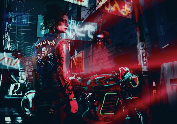 Майя Торнтон Cyberpunk