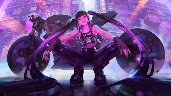 Лиззи Лиззи киберпанк