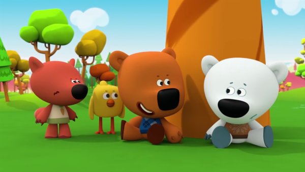 Мимимишки Кеша и тучка