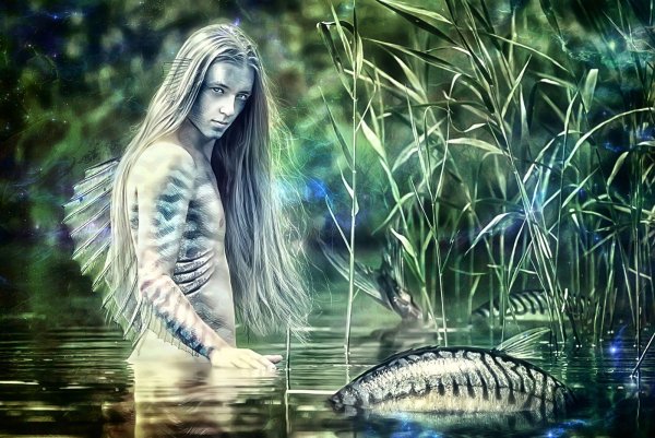 Водяной и русалки