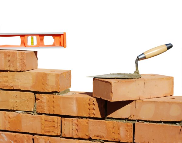 Кирпич на прозрачном фоне