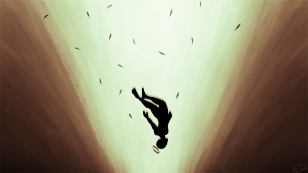 Красивое падение