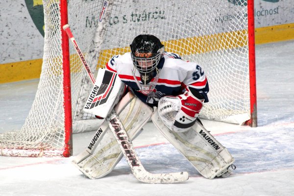 Вратарь хоккей с шайбой