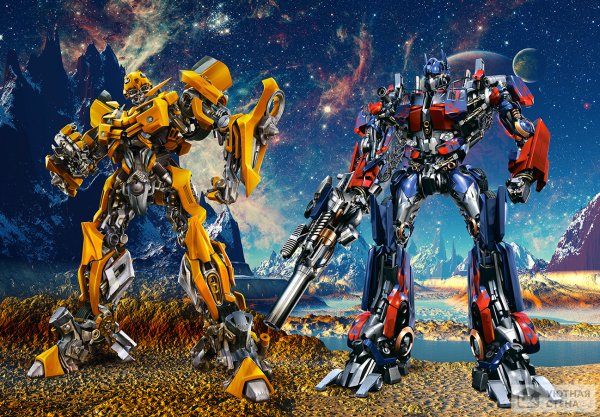 Фотообои роботы трансформеры