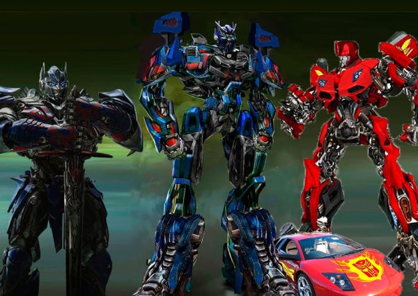 Оптимус Прайм и Бамблби последний рыцарь