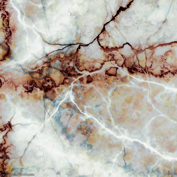Мрамор с коричневыми прожилками