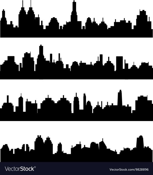 Очертания города