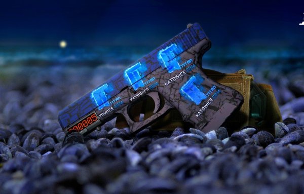 Глок Blue fissure