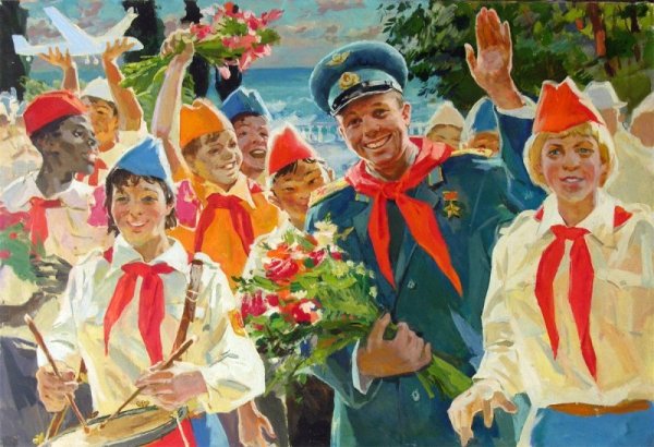 Живопись пионеры Артек