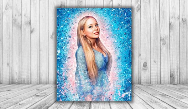 Портрет в стиле Дрим арт