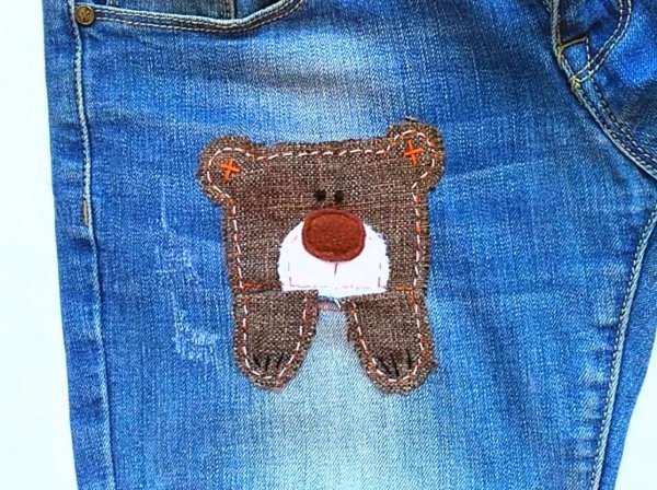 Красивые заплатки на одежду