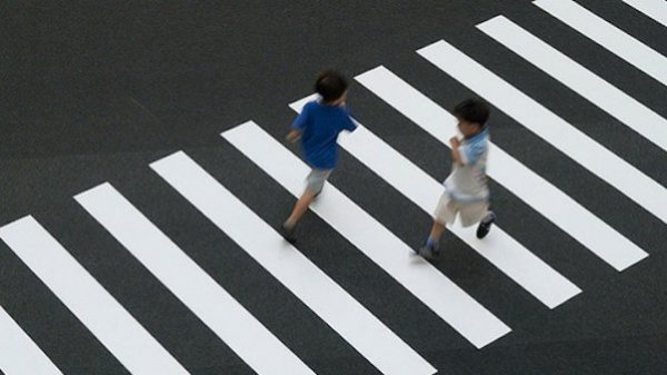 Пешеходный переход для детей