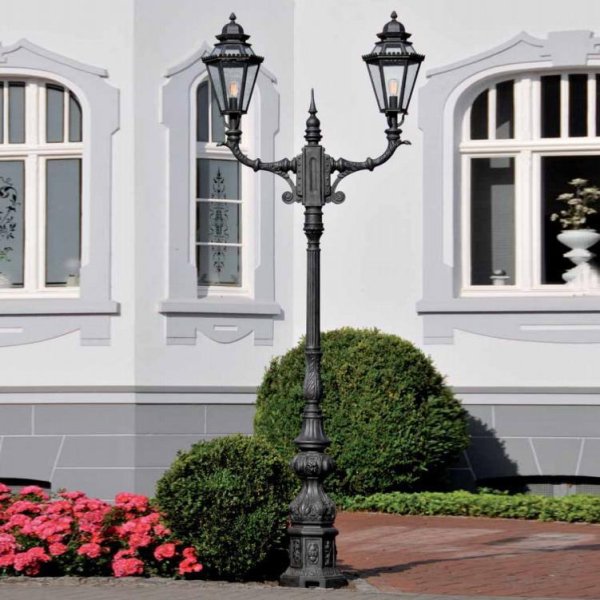 Фонарь парковый современный медный фабрика Robers