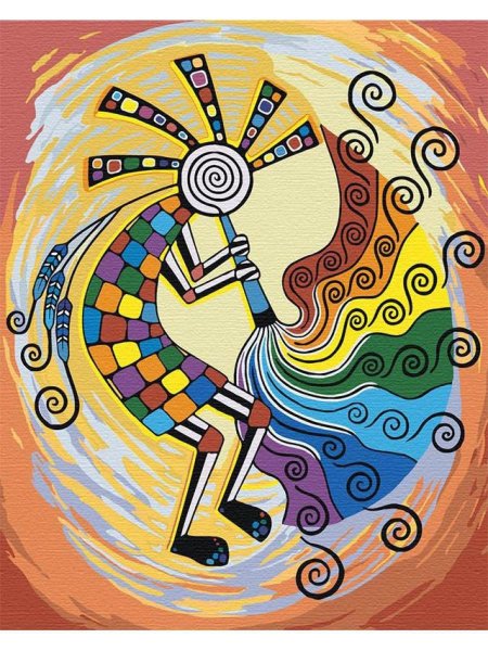 Индейское божество Кокопелли