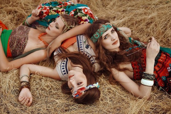 Фотосессия в стиле хиппи