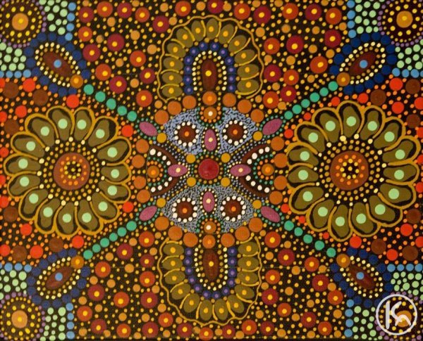 Австралийская точечная живопись