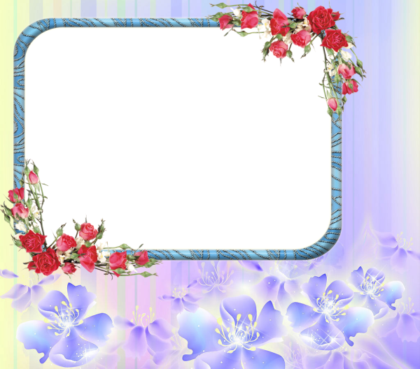 Рамка с цветами