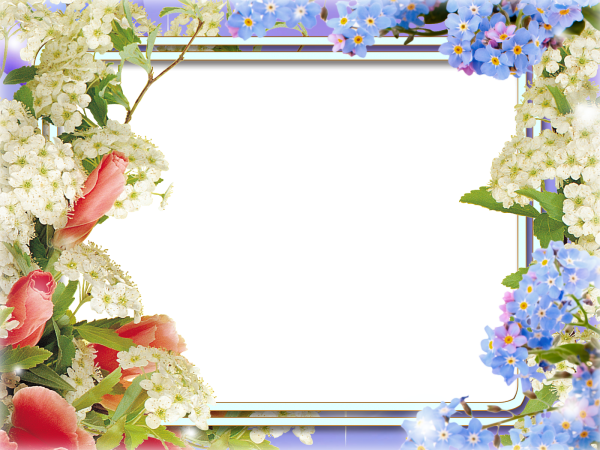 Красивая Цветочная рамка