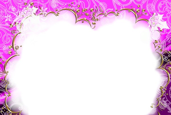 Рамка на прозрачном фоне