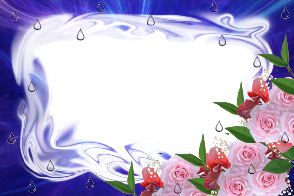 Рамка Сапфировая свадьба