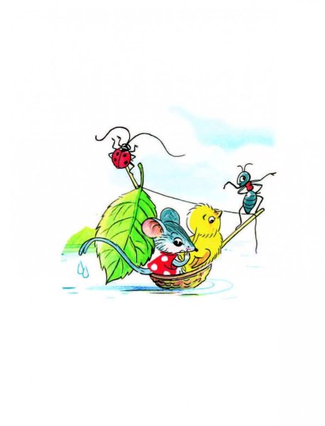 Сутеев кораблик иллюстрации