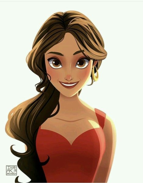 Портрет Елены принцессы Авалора