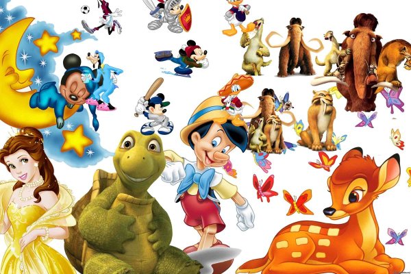 Персонажи мультфильмов