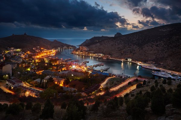 Черное море Балаклавская бухта