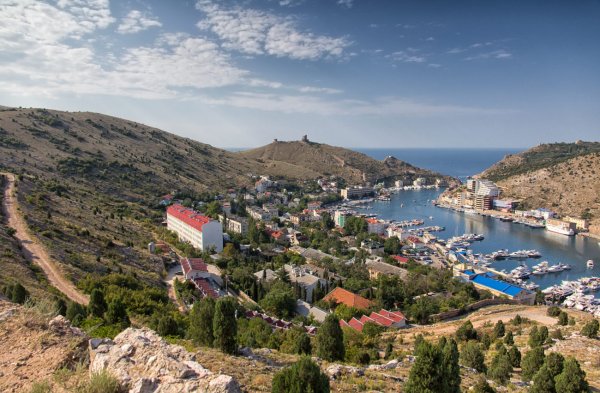 Ночная Балаклава Крым