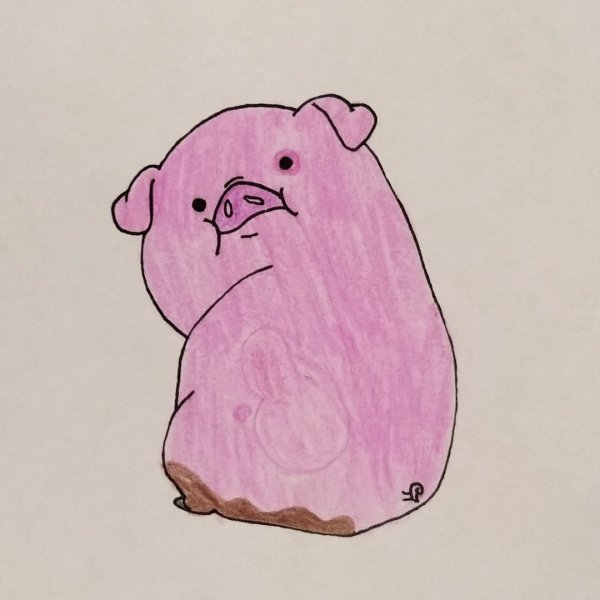 Гравити Фолз Пухля арт