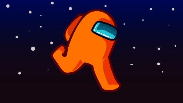 Амонг АС персонажи оранжевый