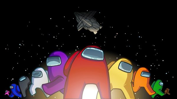 Among us космонавты