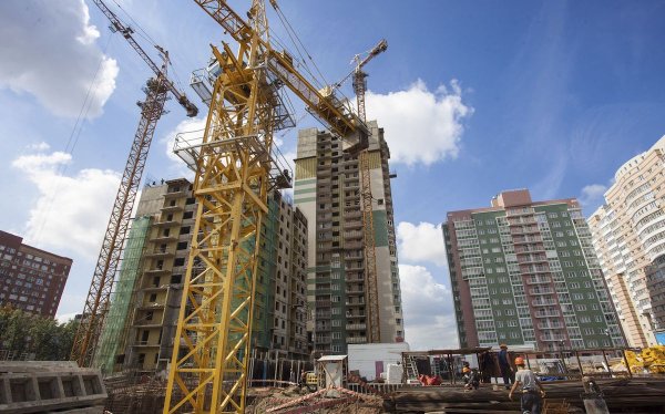 Стройка многоэтажки