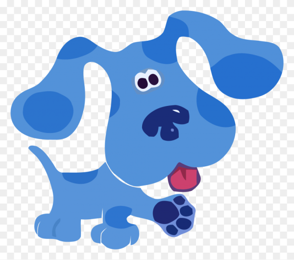 Булька голубая собака