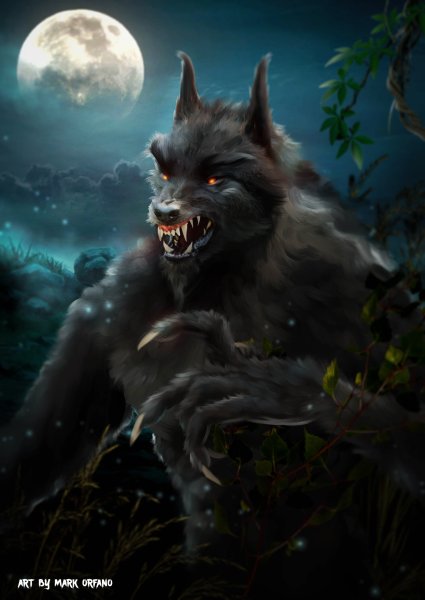 Райли Хьюбэка-оборотень