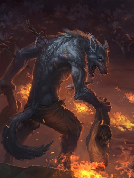 Вервольф волк оборотень