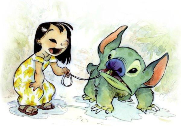 Lilo and Stitch Art