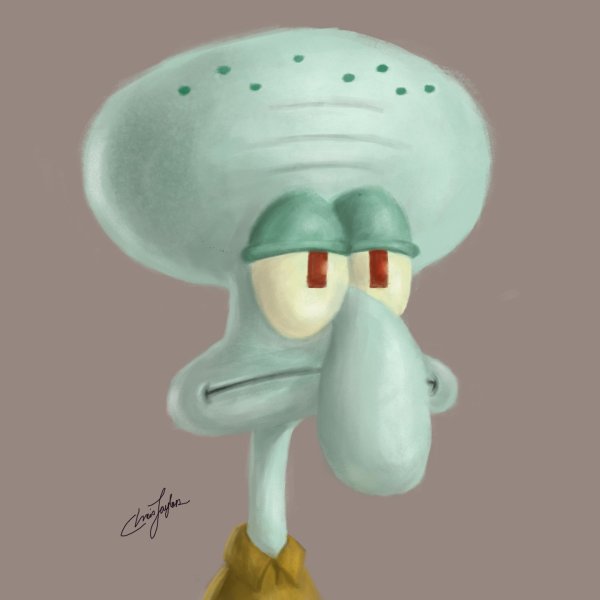 Губка Боб квадратные штаны Сквидвард